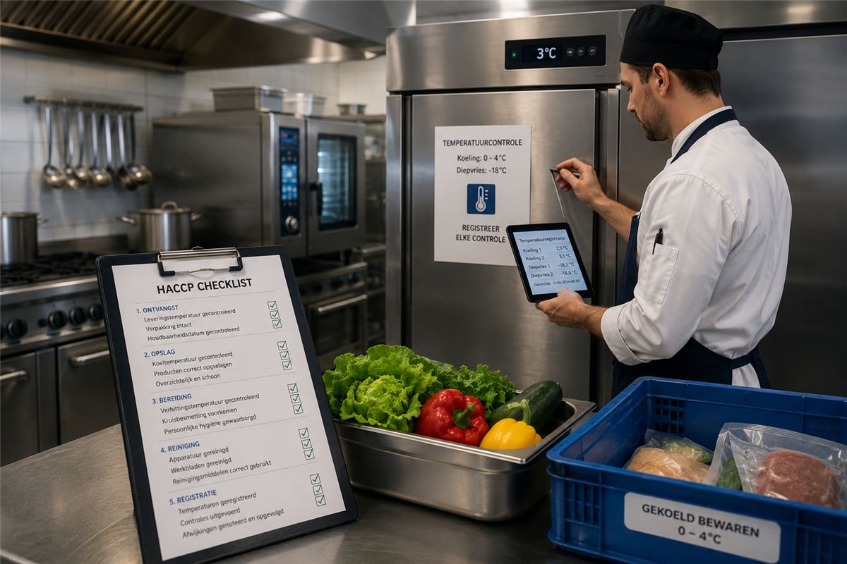 HACCP in de praktijk: zo voorkomt u problemen in uw grootkeuken